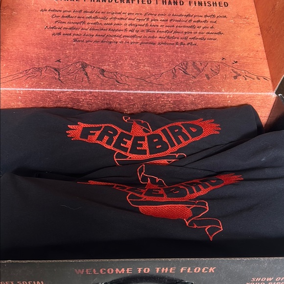 Freebird Brown and Black Tall Boots - Picture 6 of 7